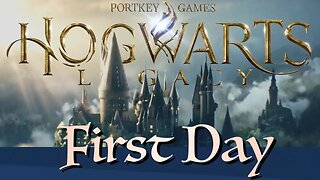 First Day | Hogwarts Legacy pt2 | LIVE | Let's Play