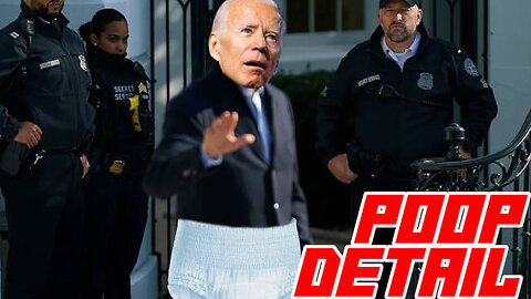 Biden Sends Secret Service To Harass People Saying He Poops Himself