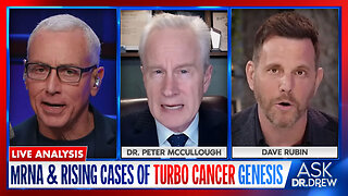 Turbo Cancer & mRNA: Dr. Peter McCullough Warns of Rising Rate of Cancer Genesis w/ Dave Rubin & Steph Coulson – Ask Dr. Drew