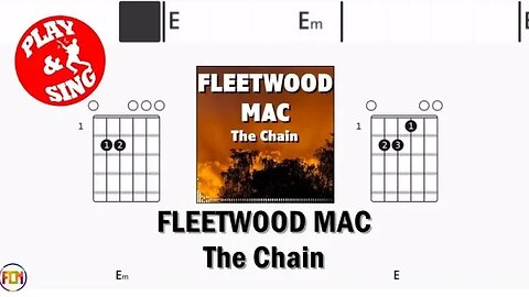 FLEETWOOD MAC The Chain FCN GUITAR CHORDS & LYRICS