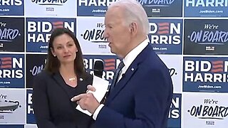 Joe Biden admits people support him, not because the like him, but because they dislike Donald Trump