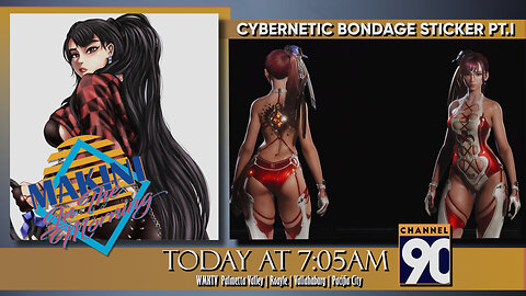Cybernetic Bondage Sticker Pt. I | Makini in the Morning | Episode 188