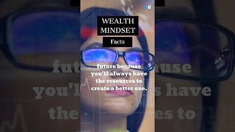 A WEALTH MINDSET MEANS THAT YOU NEVER HAVE TO WORRY ABOUT THE,... #shorts