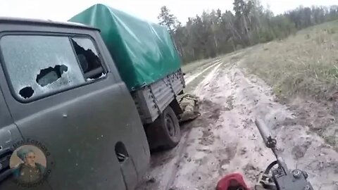 WATCH Russian SF 🇷🇺 ambush Ukrainian supply truck 🇺🇦.