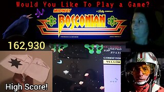 162,930 on Bosconian - 80's Video Game Hour