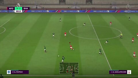 Nottingham Forest S:5 2022-2023 EPL Match 17 VS Brighton & Hove (9-6-1)