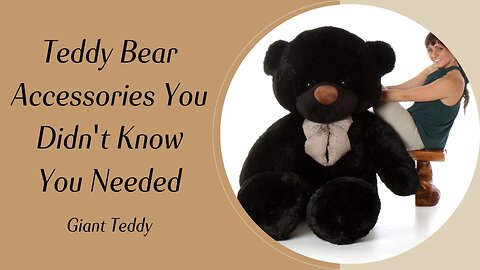 Teddy Bear Accessories You Didn't Know You Needed