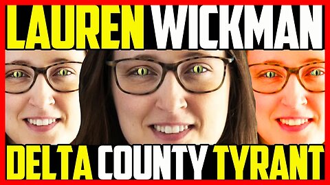 We R talking about Lauren Wickman of Delta Country (MI) Prosecutor; calls herself "A Law Dog" #audit