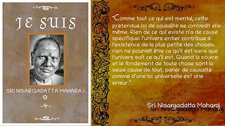 Sri Nisargadatta Maharaj - "Je Suis" - Entretien n°4 [Advaita]