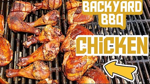 How to make perfect BBQ chicken: cooking on the Char-griller grill. #Charcoal