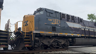 CSX ACL Heritage Unit Catch on the RF&P Sub