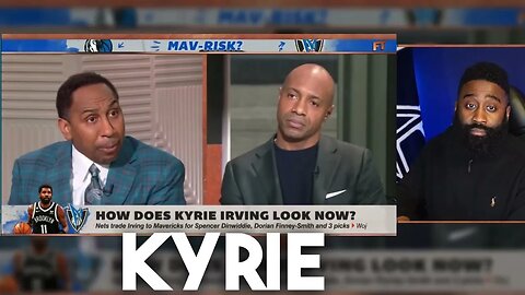 Stephen A Smith Talk Spicy With Jay William Over Kyrie Irving 🍿🍿🍿🍿