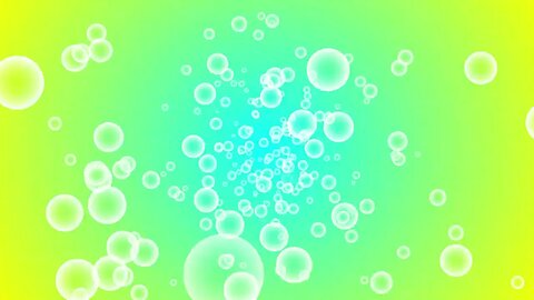 Blue Spinning Bubble Background Backdrop Motion Graphics 4K Copyright Free
