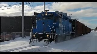 2 Different Trains In 2 Days, Each Going Opposite Directions! #trains #trainvideo | Jason Asselin