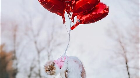 Try Not to LAUGH! 😹 Cat Gets ATTACKED By Wild Balloons 🎈, AND THIS HAPPENS! 😹 (#251) #Clips