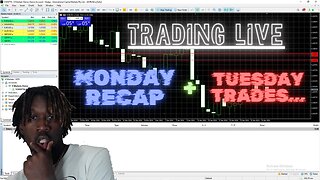 A Day In The Markets Of An Unprofitable Trader: Monday Recap And Tuesday Trade...