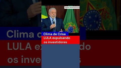BRASIL perdendo investimentos #noticias #economia #inflação #crise #lula #shorts #bolsonaro