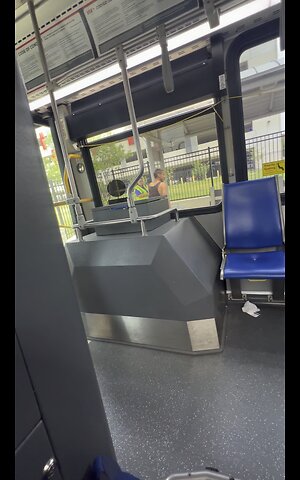 This Man Needs to Be in Jail for Throwing a Rock at a San Antonio Via Bus