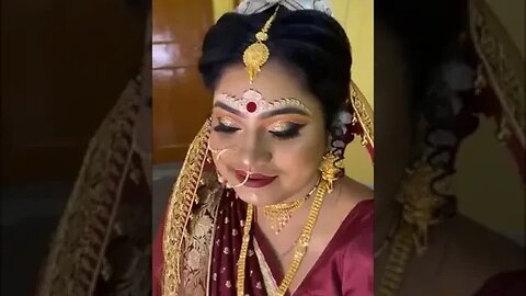 new bride #bridal_makeup #shorts