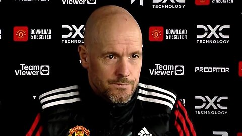 Man City's charges? 'I am a FOOTBALL MANAGER. I stick to that!' | Erik ten Hag | Man Utd v Leeds