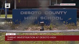 The DeSoto County Sheriff responds to a threat to the high school