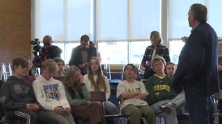 Lt. Governor speaks with high school students about new Idaho Launch program