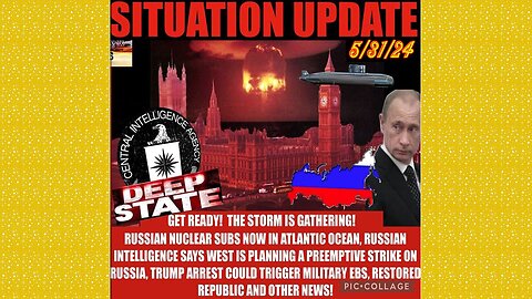 SITUATION UPDATE 5/31/24 - Underground Wars, Fed Reserve, Sex Trafficking, Cabal Exposed, White Hats