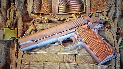 How to clean a 1911 Pistol the Tisas 1911 A1 45 acp
