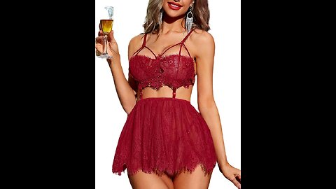 Women Babydoll Sexy Exotic Lingerie Sets | half cup| best seller