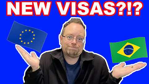 NEW VISA UPDATES | EUROPE + BRAZIL | EPG EP 103