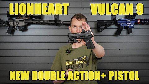 Ultimate Defensive Handgun? Lionheart Vulcan 9, Double Action Plus Home Defense Pistol