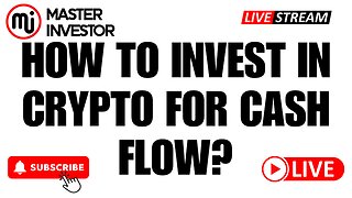 How to Invest in Crypto to Get Cash Flow? | Investing In Sound Assets | "Master Investor" #wealth