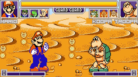 MUGEN - Exclamation_Question's Kart Fighter Chars - Team Mario vs. Team Koopa - Download