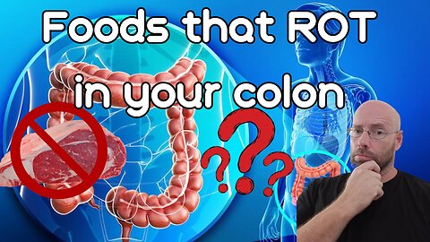 Top super foods that ROT in your colon #carnivorediet (bowel cancer foundation trust)