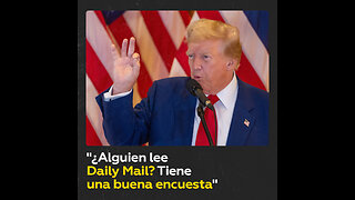 Trump acoge con agrado una encuesta de Daily Mail sobre su apoyo