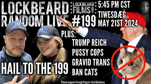 LOCKBEARD RANDOM LIVE #199. Hail To The 199