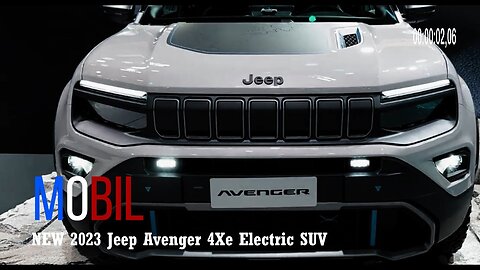 The Jeep Avenger Electric Car Can Cover a Distance of 400 Km