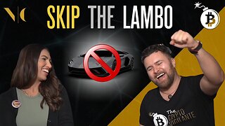 Skip the Lambo if You Really Want to Go to the Moon