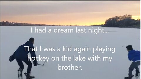 Sunset Hockey Dreaming