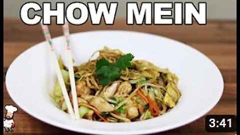 Super Simple Chicken Chow Mein