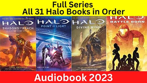 Full Series – All 31 Halo Books in Order Audiobook (2023)