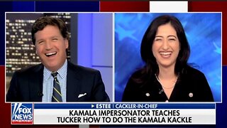 WATCH: Kamala impersonator joins Tucker