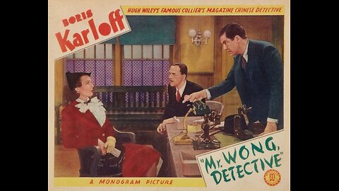 Mr. Wong, Detective 1938 colorized (Boris Karloff)