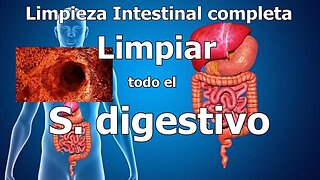 LIMPIEZA INTESTINAL COMPLETA Y DE TODO EL SISTEMA DIGESTIVO, MUY FÁCIL DE HACER