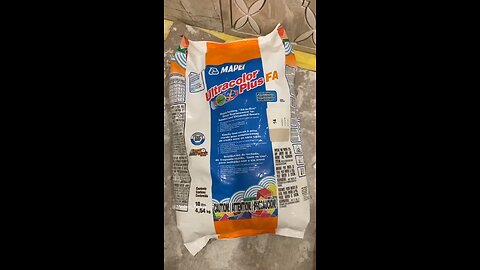 How to grout “Mapei Ultracolor Plus FA”