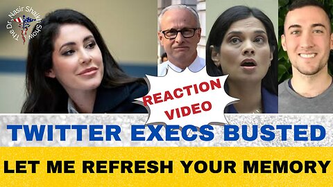 REACTION VIDEO Mr Roth I'm Going To Refresh Your Memory For You Anna Luna Confronts Ex-Twitter Exec
