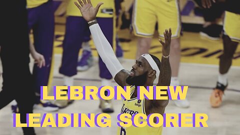 LeBron James breaks NBA scoring record