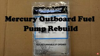 Rebuilding a Mercury Impulse Fuel Pump