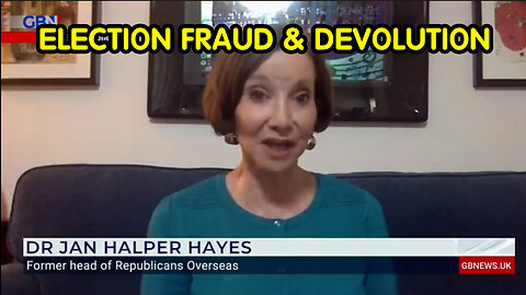 Dr. Jan Halper - Hayes - Election Fraud And Devolution = 5/31/24..