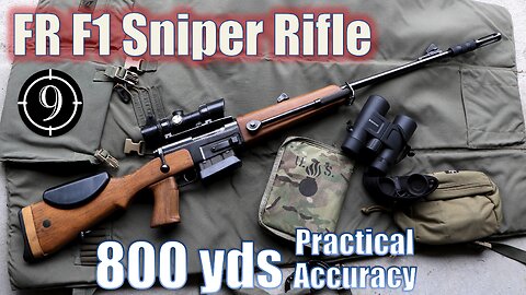 🏅FR-F1 sniper to 800yds: Practical Accuracy + GIGN Loyada Hostage Rescue [feat. Forgotten Weapons]